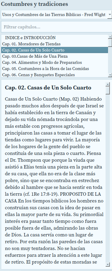 Customs and traditions resource in Verbo