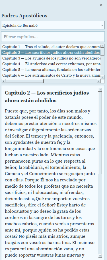 Apostolic Fathers in Verbo